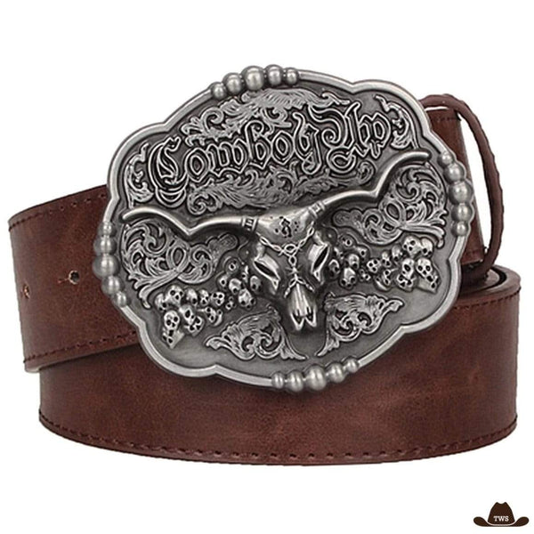 Ceinture Cowboy Crâne