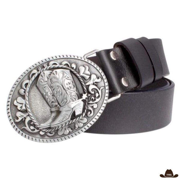 Ceinture cowboy cuir