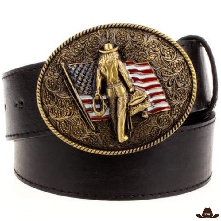 Ceinture Cowboy Femme - noire