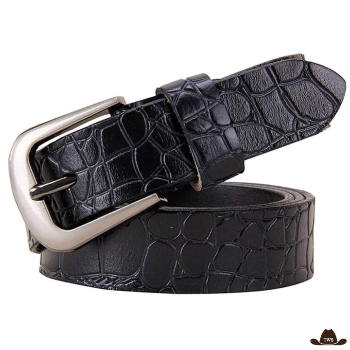 Ceinture Cowboy Femme Noire