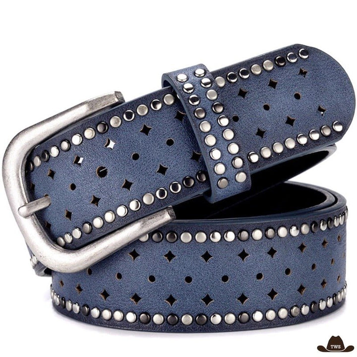 Ceinture Cowboy Femme Bleu