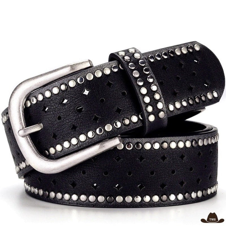 Ceinture Cowboy Femme Noir