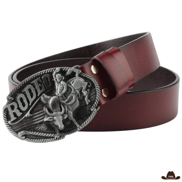 Ceinture Cuir Cowboy