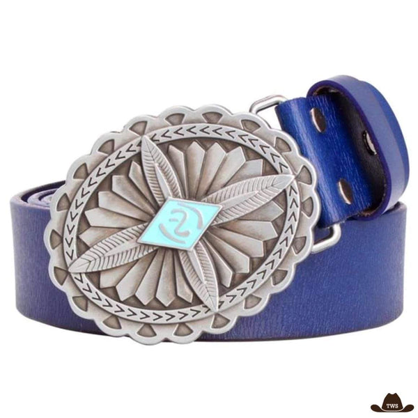 Ceinture Cuir Cowboy Femme