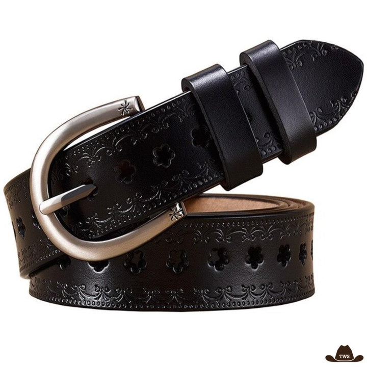 Ceinture Western Cuir Femme