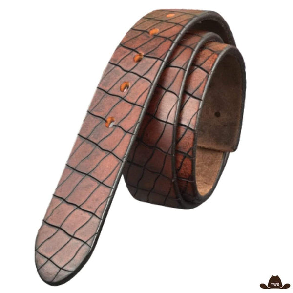 Ceinture de Western Couleur Cognac