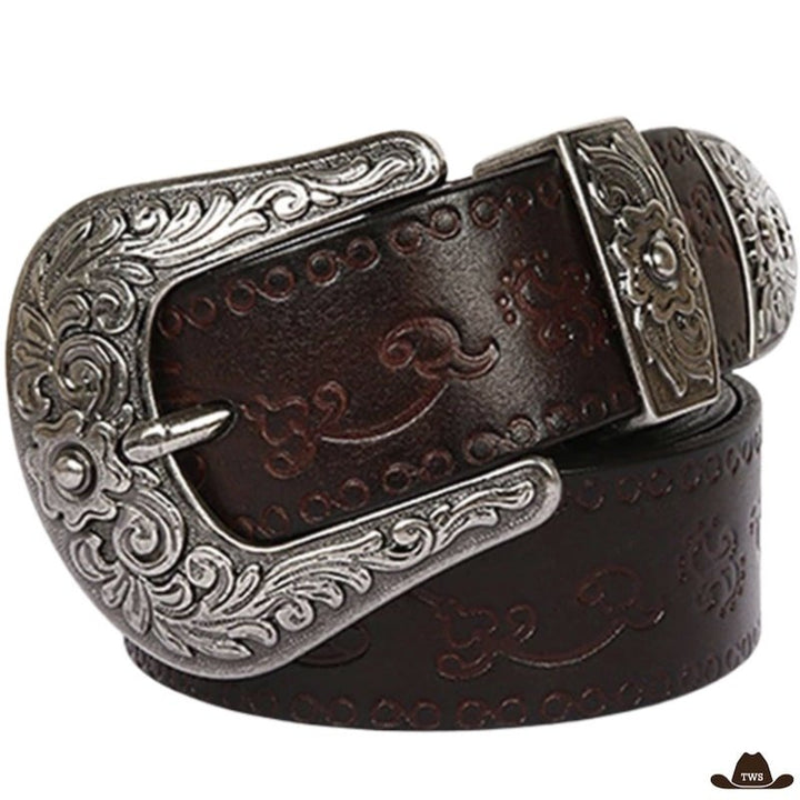 Ceinture de Cuir Femme Country