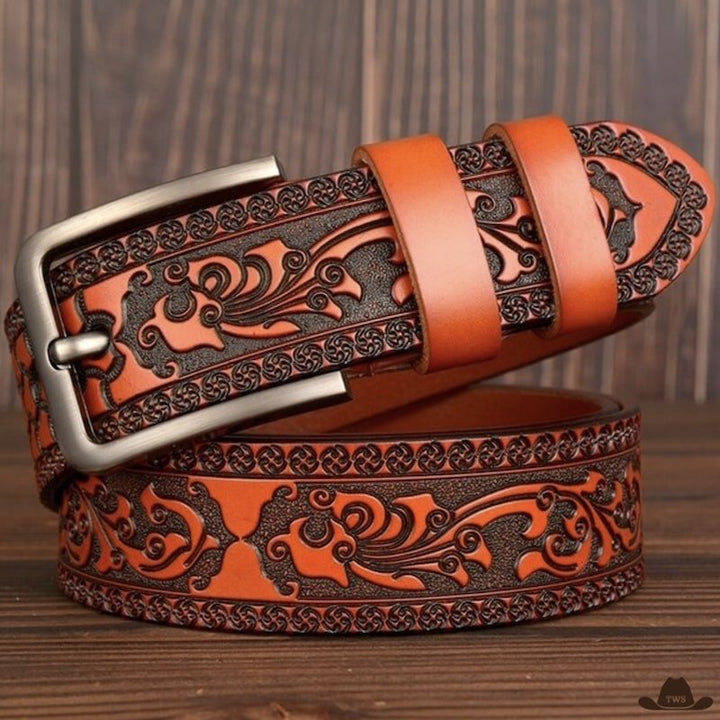 Ceinture de Style Western Cuir