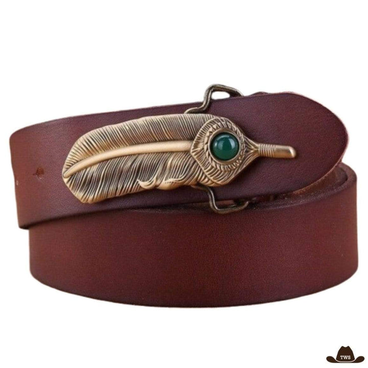 Ceinture en Cuir Western