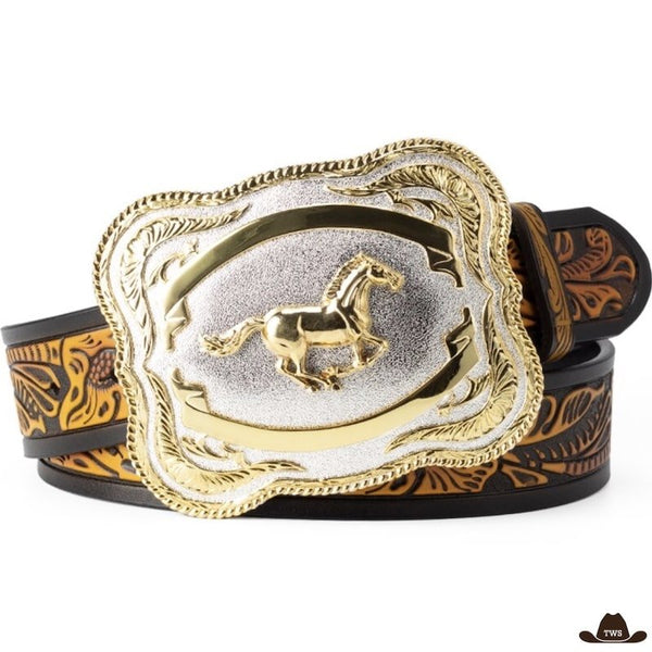 Ceinture Femme Avec Boucle Western