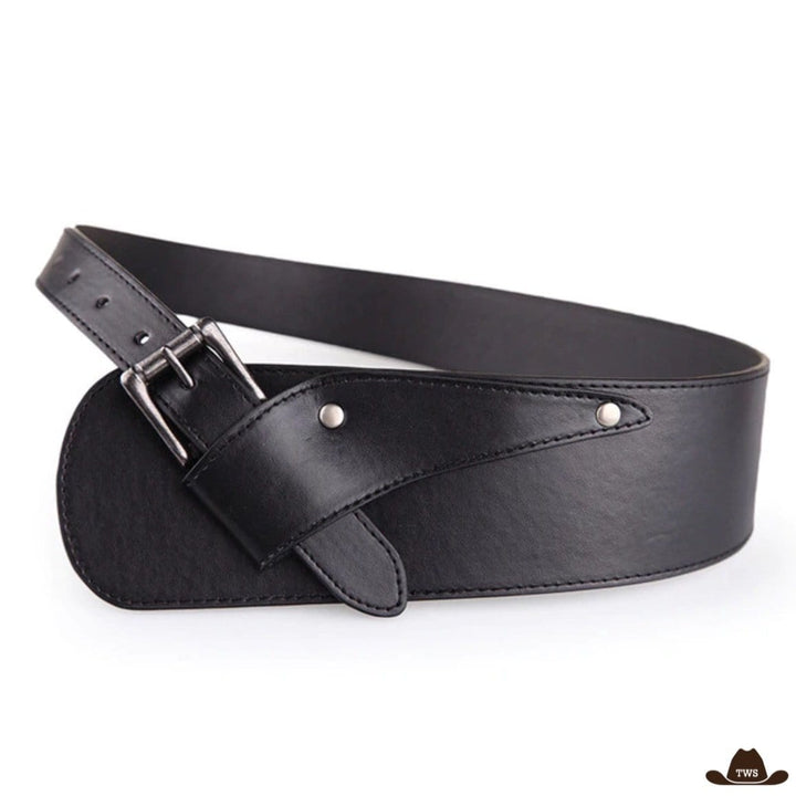 Ceinture Femme Style Western Noire