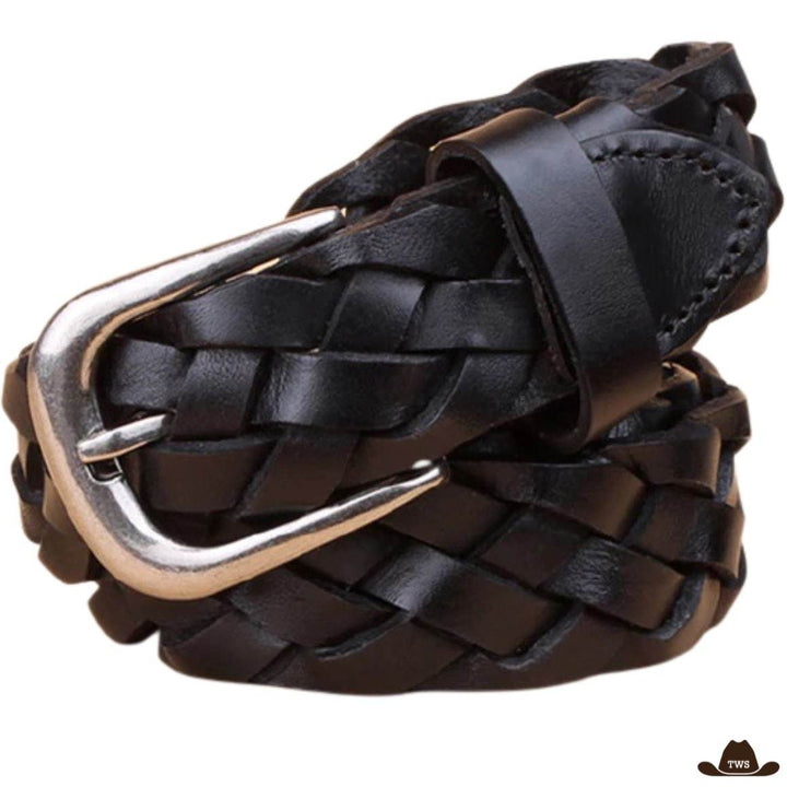 Ceinture Femme Western Noir