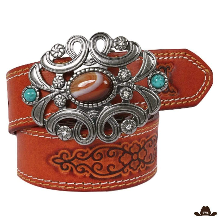 Ceinture Femme Boucle Western