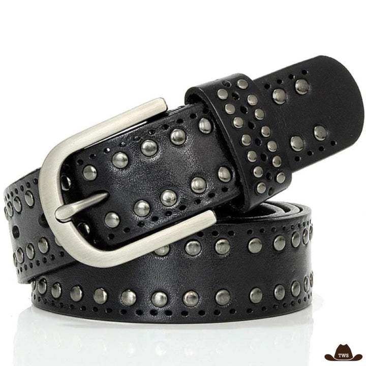 Ceinture Femme Western Noire