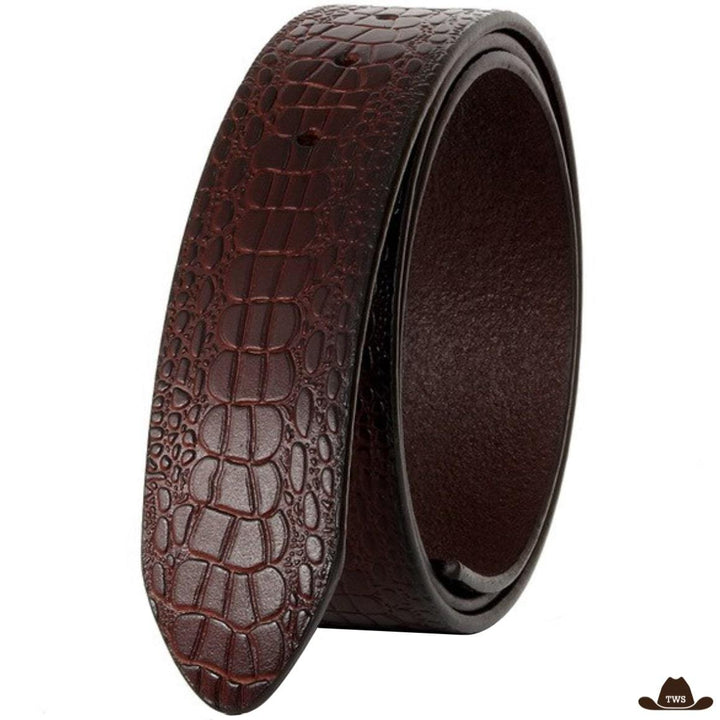 Ceinture Homme Western Cuir