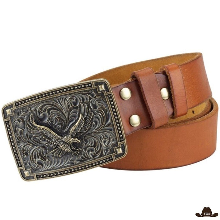 Ceinture Pour Cowboys Marron clair