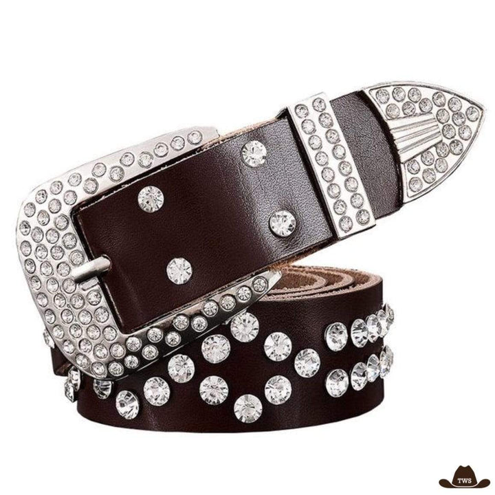 Ceinture en Strass Country