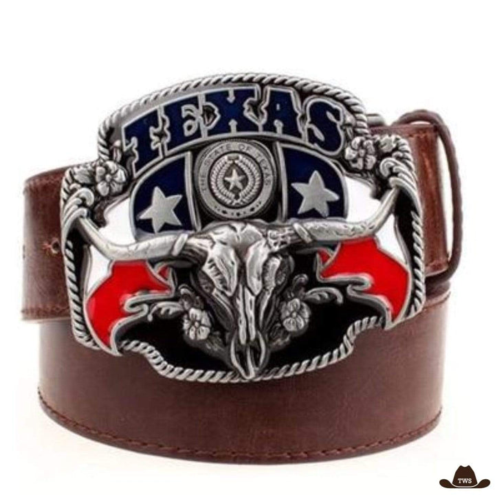 Texas - Marron / Bleu marine