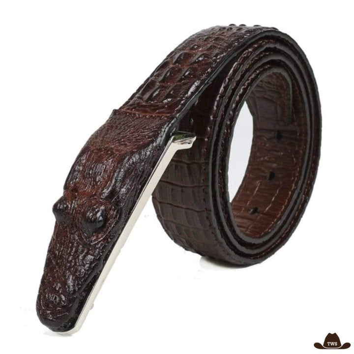 Ceinture Western Crocodile