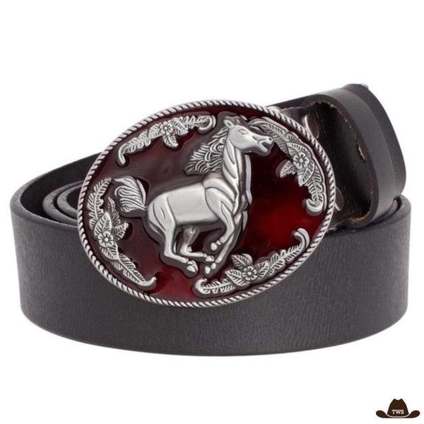 Ceinture Western Cuir Femme