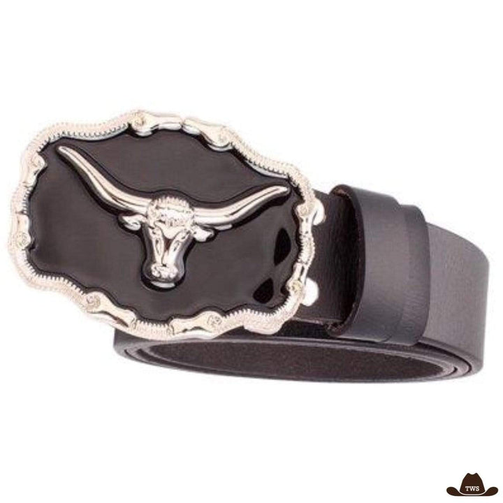 Ceinture Western Mexicain - noire