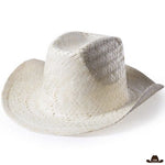 chapeau country blanc