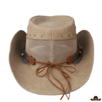 chapeau de country cuir femme