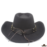 Chapeau Country Noir de Western Fashion