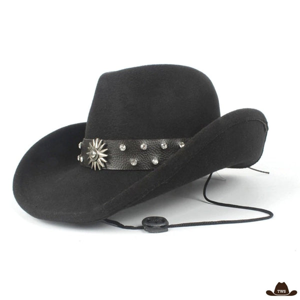 Chapeau Country Western en Feutre Homme