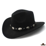 Chapeau Cowboy Feutre Noir