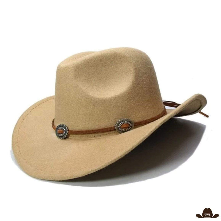 Chapeau Cowboy Enfant Beige