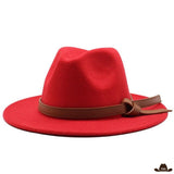 Chapeau Cowboy Face Rouge