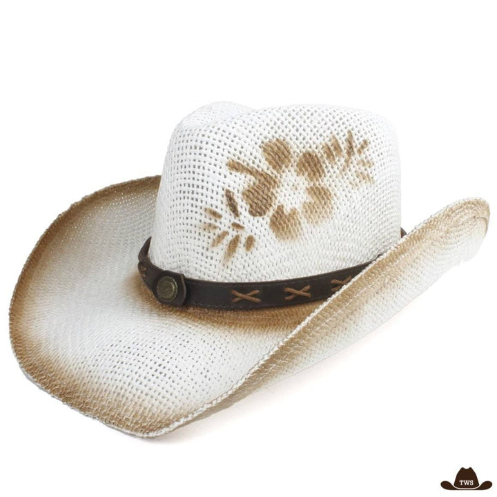 Chapeau de Country Blanc