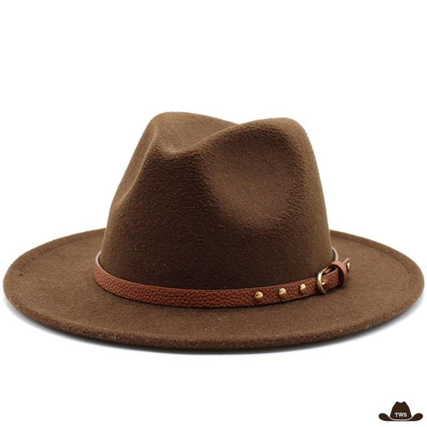 Chapeau de Cowboy à Bord Plat