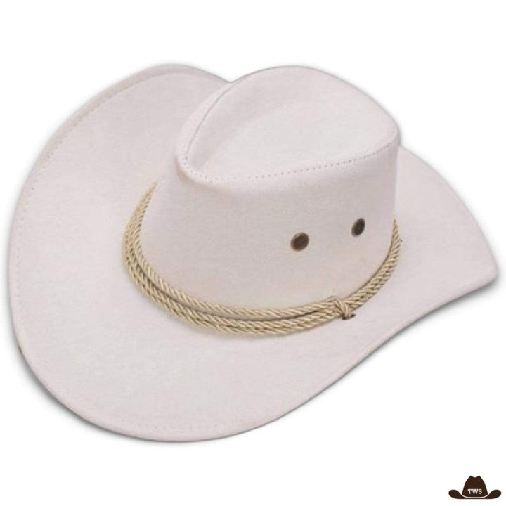 Chapeau de Cowboy Blanc