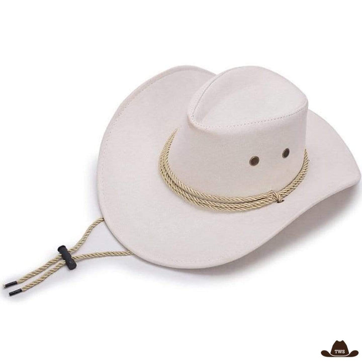 Chapeau Cowboy Blanc