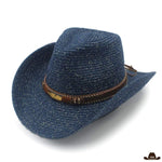 Chapeau Cowboy Bleu