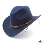 Achat Chapeau de Cowboy Bleu
