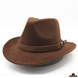 Chapeau de cowboy Country - marron foncé