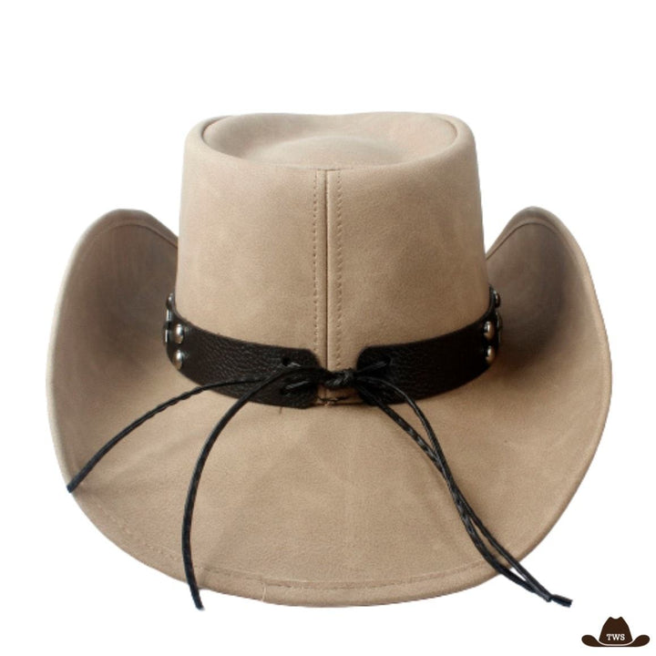 chapeau cowboy cuir country