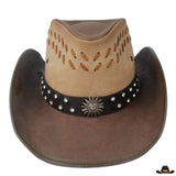 Chapeau Cuir Cowboy