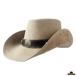 Chapeau Cowboy Cuir Peau
