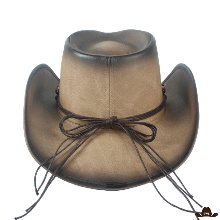 chapeau cowboy en cuir el dorado