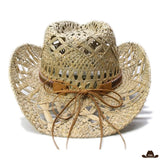 Cowboy Paille Chapeau