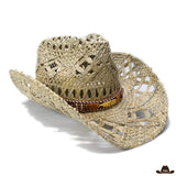 Cowboy Chapeau Paille