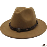 Chapeau de Cowboy Feutre Marron