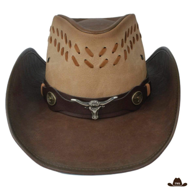 Chapeau Western Homme Cuir