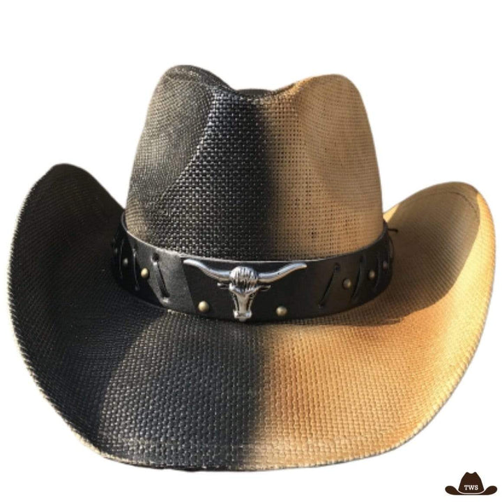 Chapeau western homme large