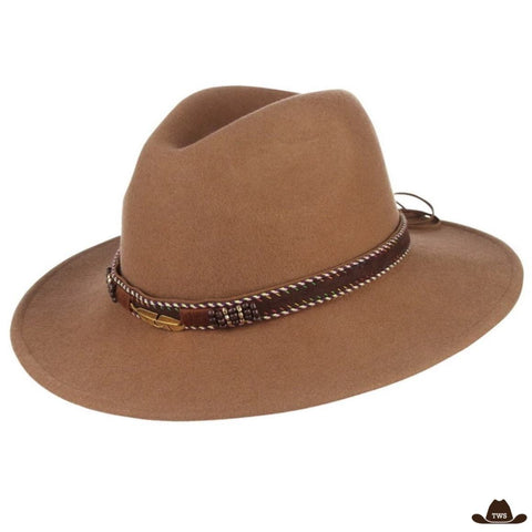 chapeau de cowboy laine