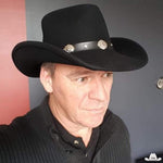 Chapeau de cowboy noir - apparence